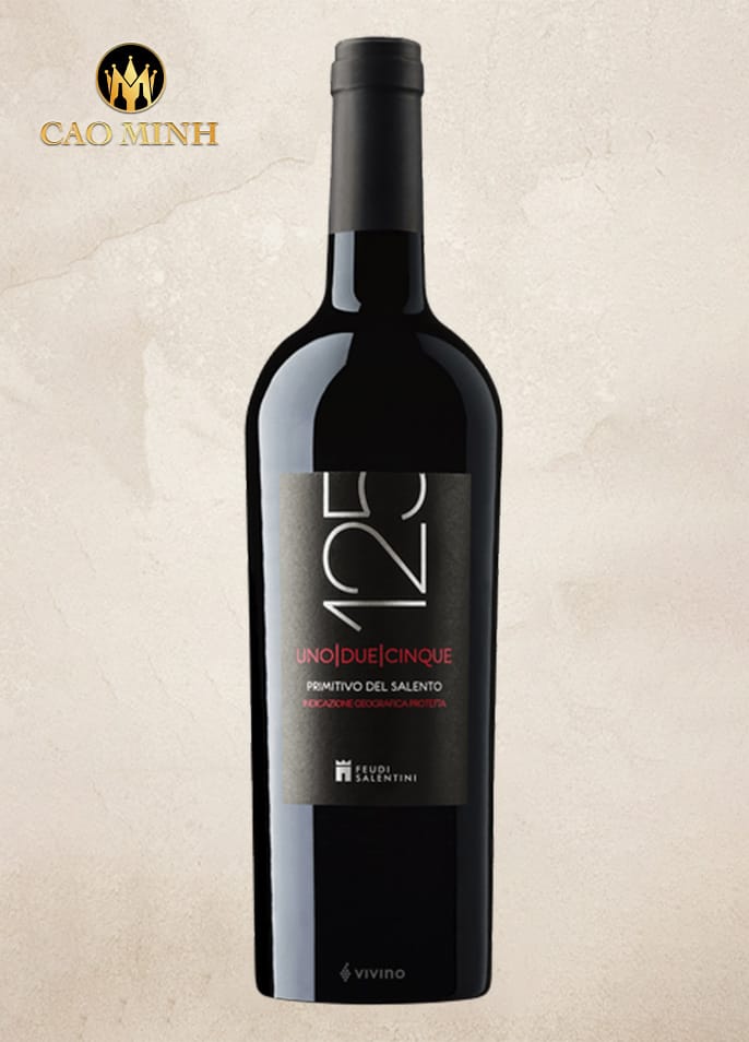 Rượu Vang Ý 125 Primitivo Del Salento