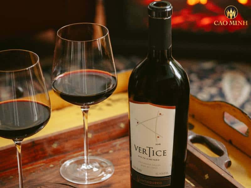 Nếm thử hương vị tuyệt vời của chai rượu vang Chile Vertice Carmenere Syrah