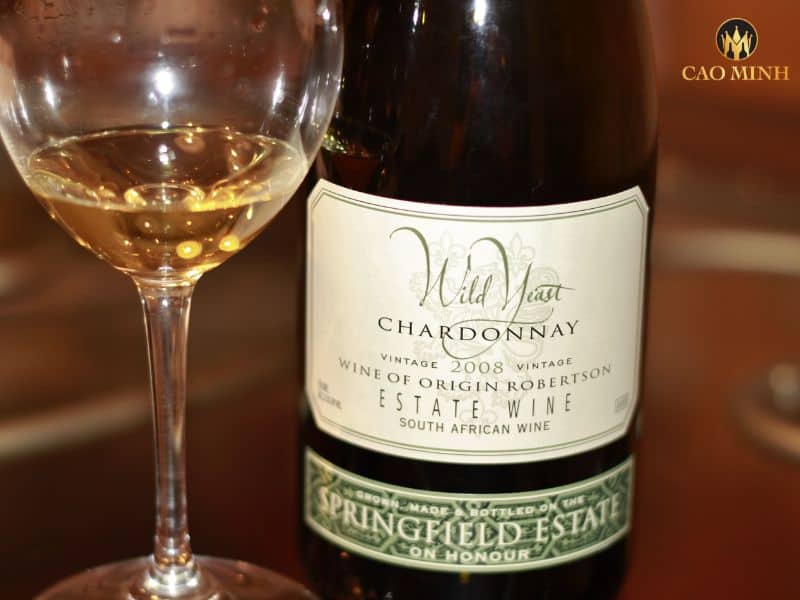 Nếm thử hương vị tuyệt vời của chai rượu vang Springfield Wild Yeast Chardonnay