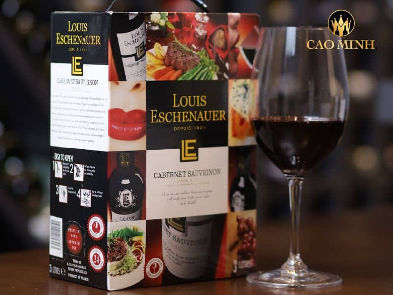 Ghi chú nếm thử (Tasting Notes) rượu vang bịch Louis Eschenauer Bordeaux
