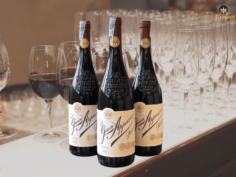rượu vang Gran Appasso Rosso Gold Label