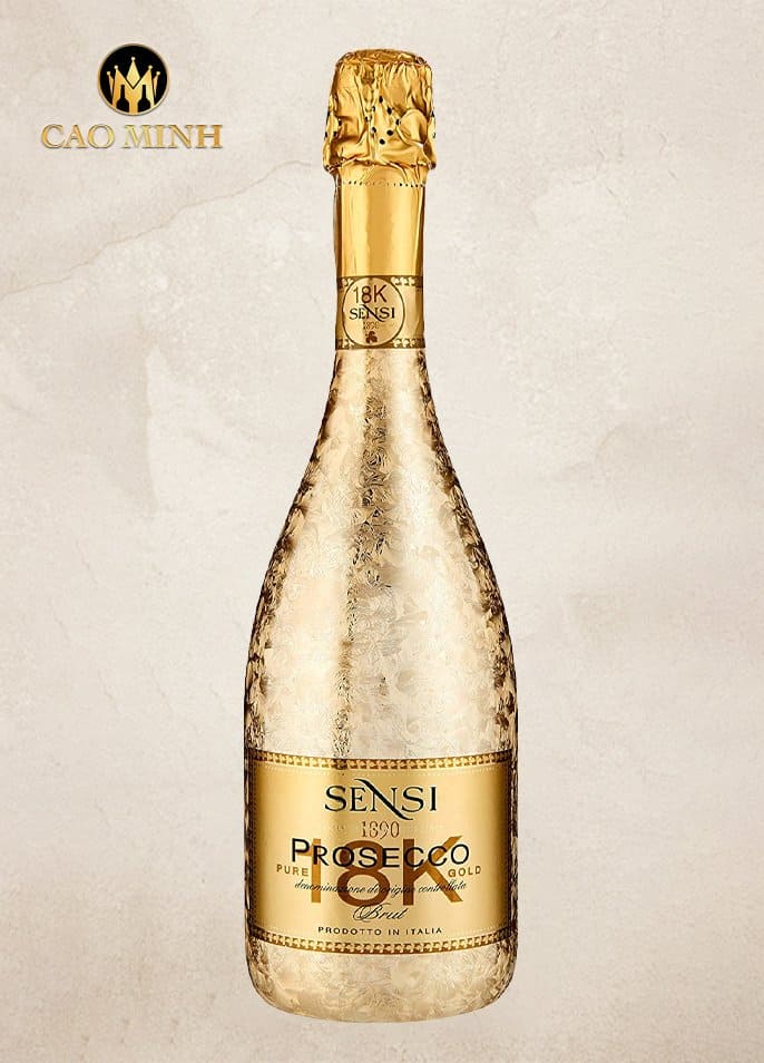 Rượu Vang Ý Sensi 18K Prosecco Gold DOC Brut