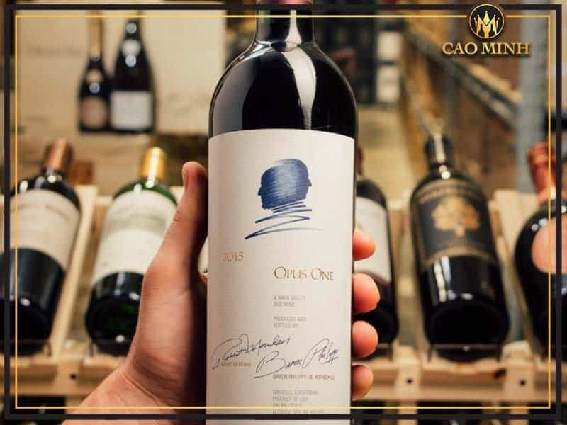 Rượu vang Mỹ Opus One 2015
