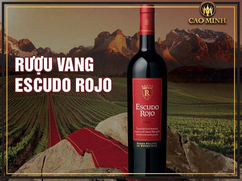 Rượu vang Escudo Rojo