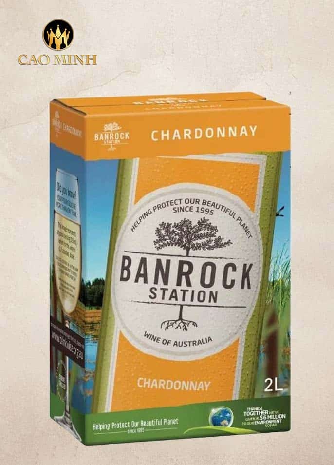 Rượu Vang Úc Banrock Station Chardonnay 2L