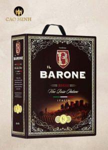 Rượu Vang Bịch Ý IL Barone Rosso