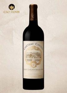Rượu Vang Pháp Château Cantin Saint-Emilion Grand Cru