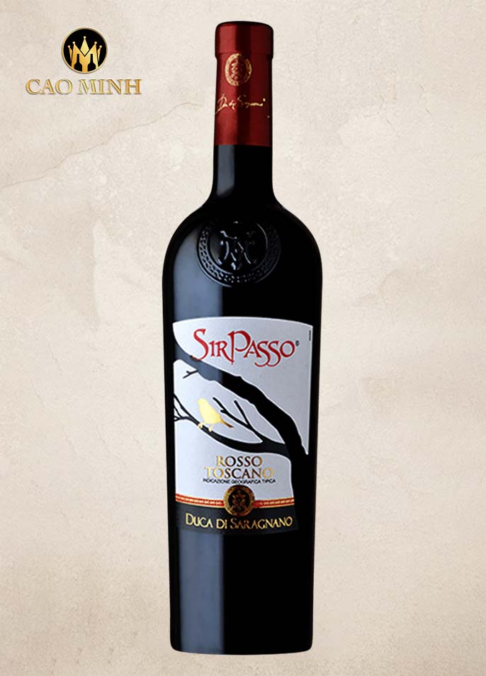Rượu Vang Ý Sir Passo Rosso Toscano