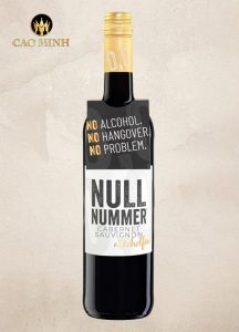 Rượu Vang Đức Nullnumber Cabernet Sauvignon