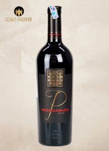 Rượu Vang Ý P Negroamaro Puglia 2020