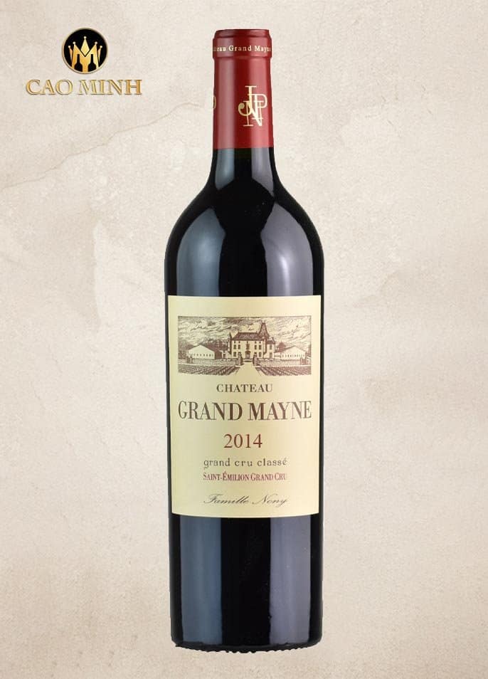 Rượu Vang Pháp Château Grand Mayne 2014 