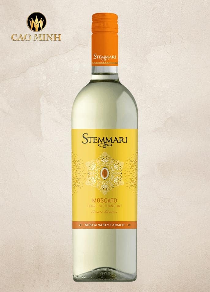 Rượu Vang Ý Stemmari Moscato