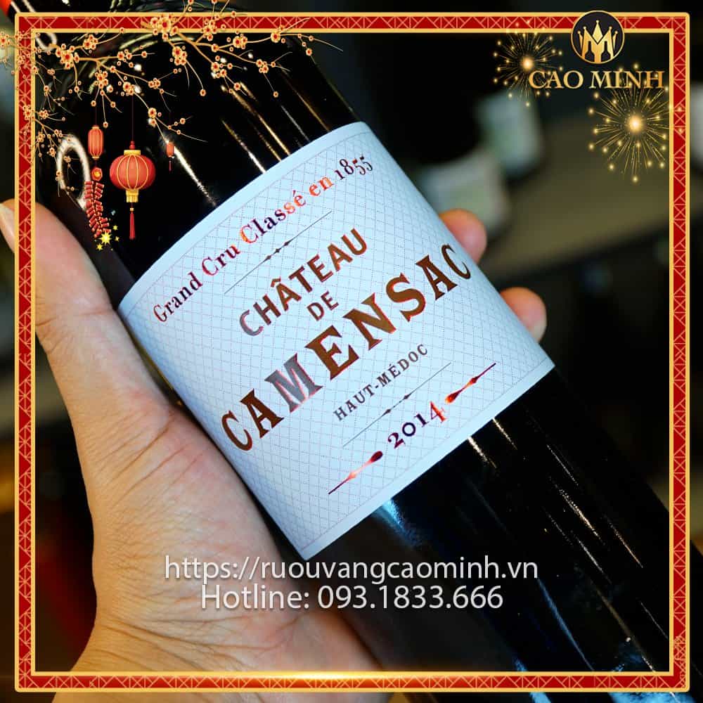 Rượu vang Château de Camensac đang được bán sẵn tại Cao Minh với giá 1.700.000VND