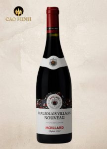 Rượu Vang Pháp Moillard Beaujolais Villages Nouveau
