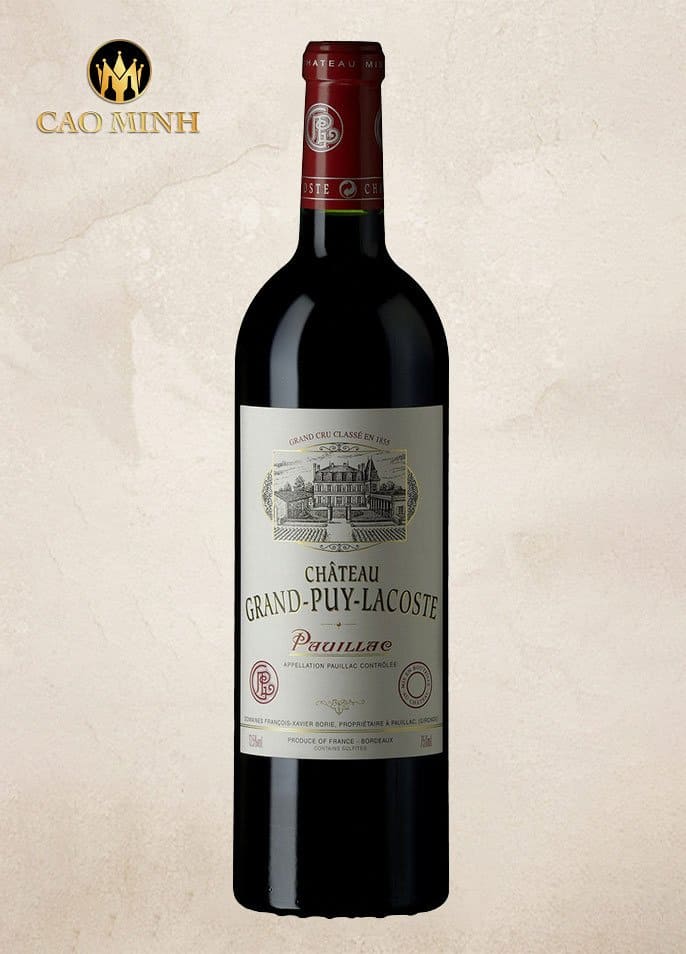 Rượu Vang Pháp Château Grand-Puy Lacoste