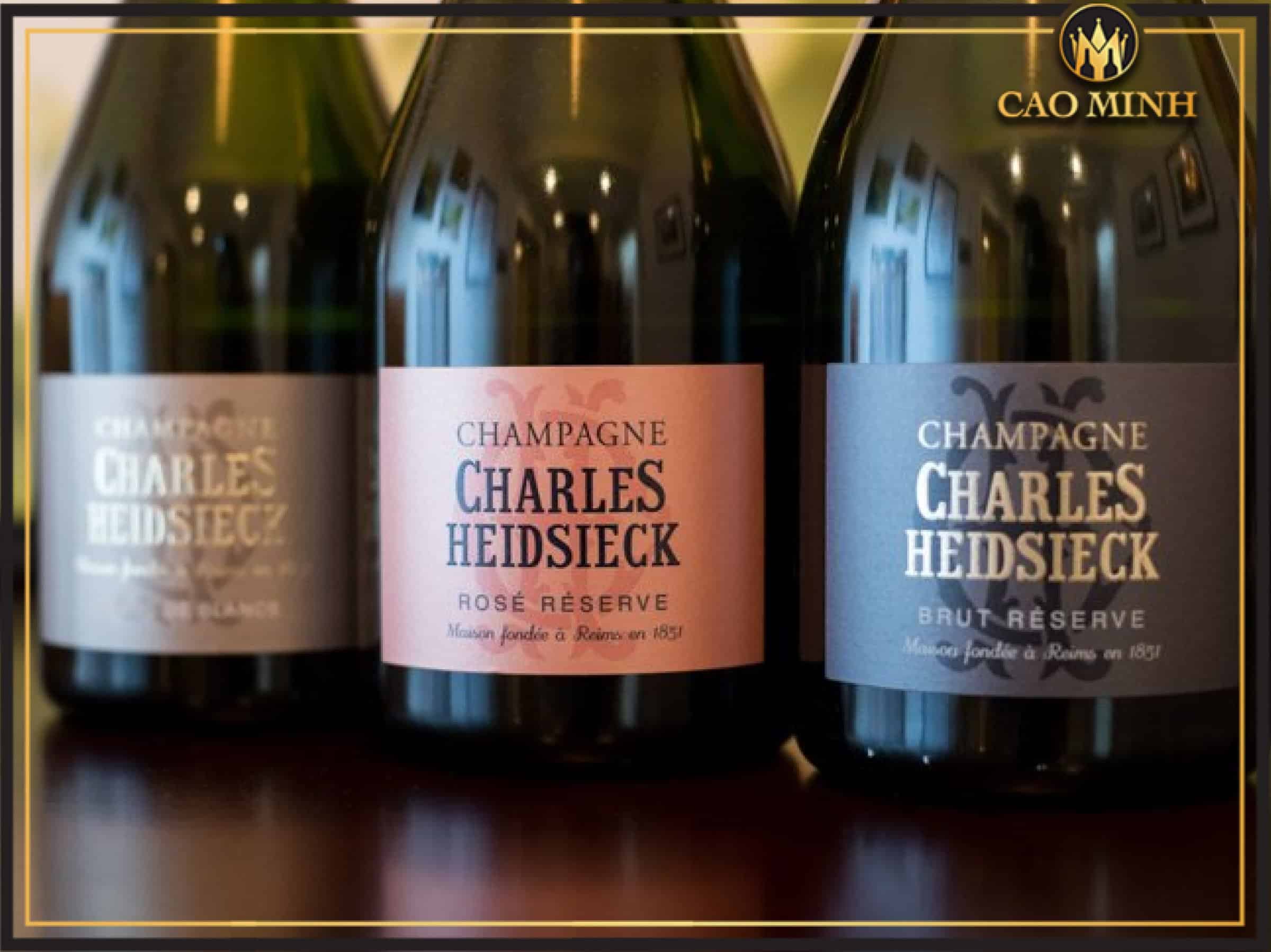 Charles Heidsieck - Thương hiệu Champagne đầu tiên của giới thượng lưu Mỹ