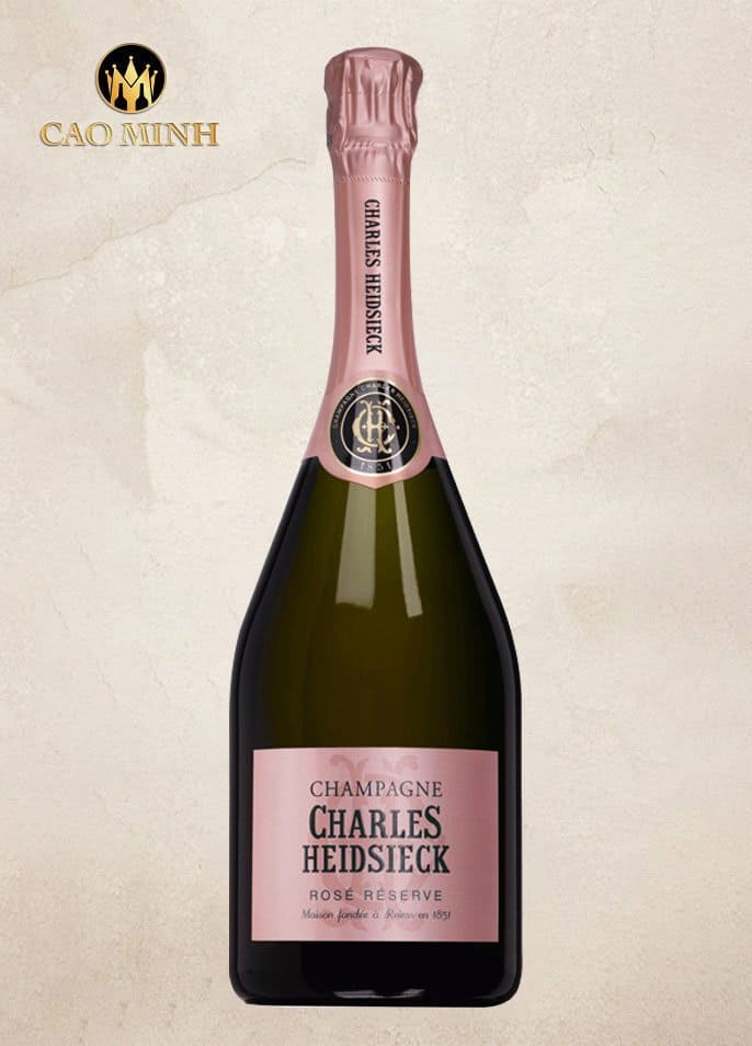 Rượu Vang Pháp Champagne Charles Heidsieck Rosé Réserve
