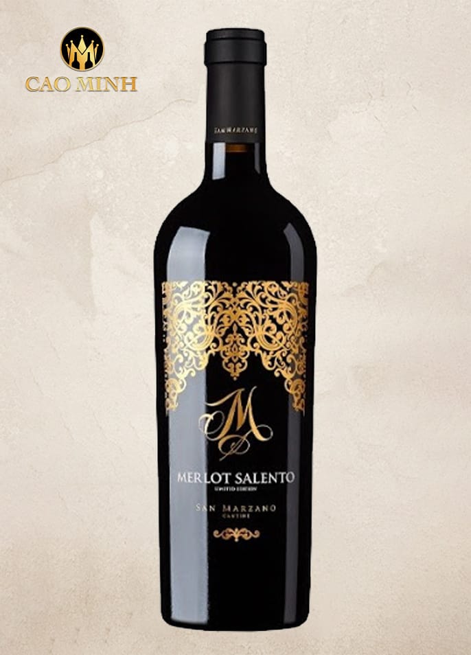 Rượu Vang Ý M Merlot Salento Limited Edition