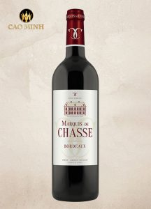 Rượu Vang Pháp Marquis de Chasse Bordeaux Red