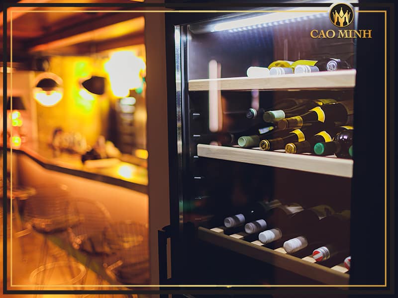 Bảo quản rượu vang trong tủ lạnh sẽ giữ được vị lâu hơn