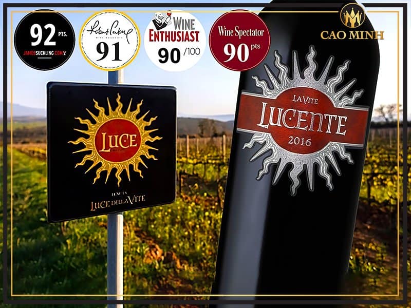 Lucente – Rượu vang Ý