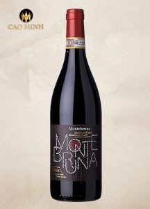 Rượu Vang Ý Montebruna Barbera D’asti 2016