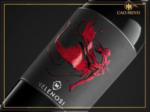 Rượu vang Ý Velenosi Ninfa Marche IGT Rosso - Hương vị cuốn hút, thiết kế sắc sảo