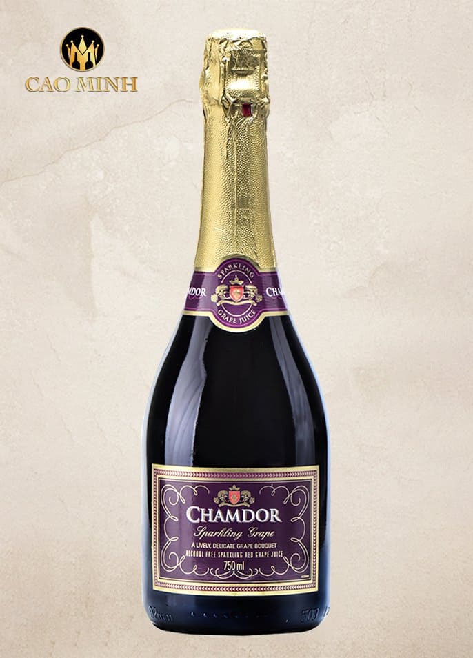 Rượu Vang Nam Phi Chamdor Sparkling Red Grape