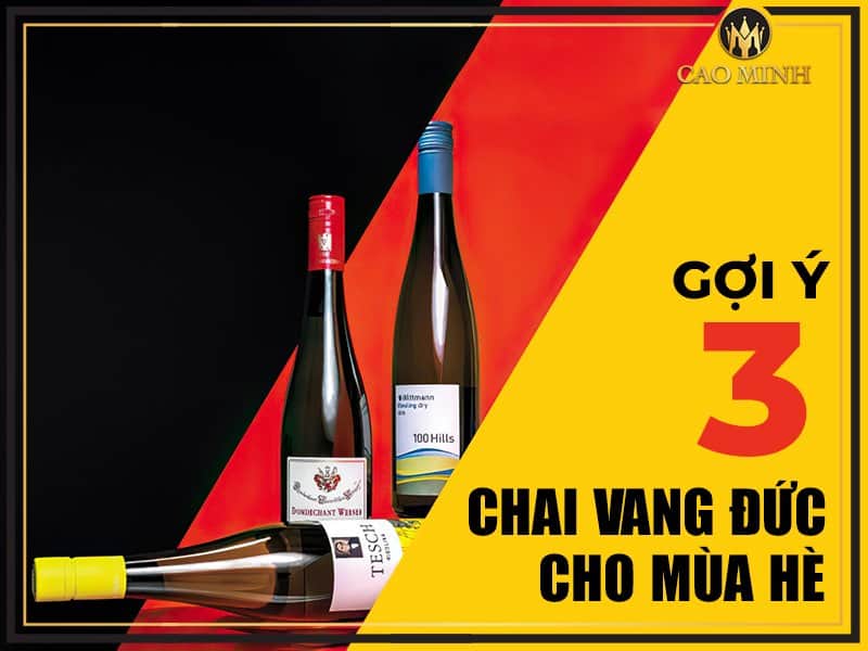 Gợi ý 3 loại rượu vang Đức dành cho mùa hè nóng nực