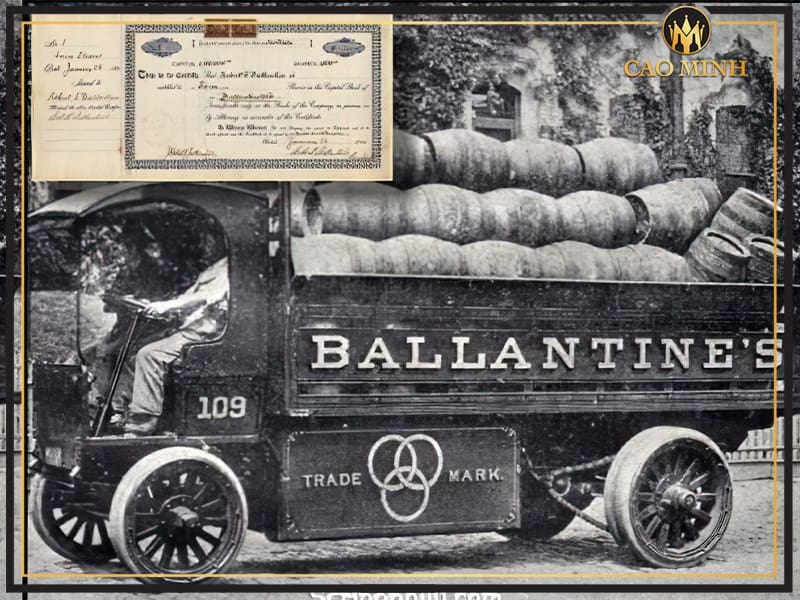 Đôi nét về lịch sử hãng rượu Ballantine 