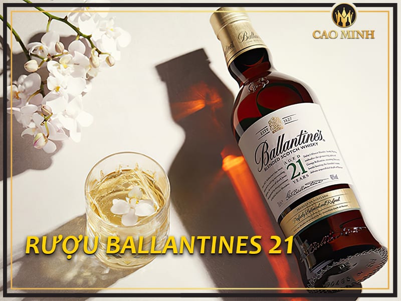 Đánh giá hương vị rượu Ballantines 21