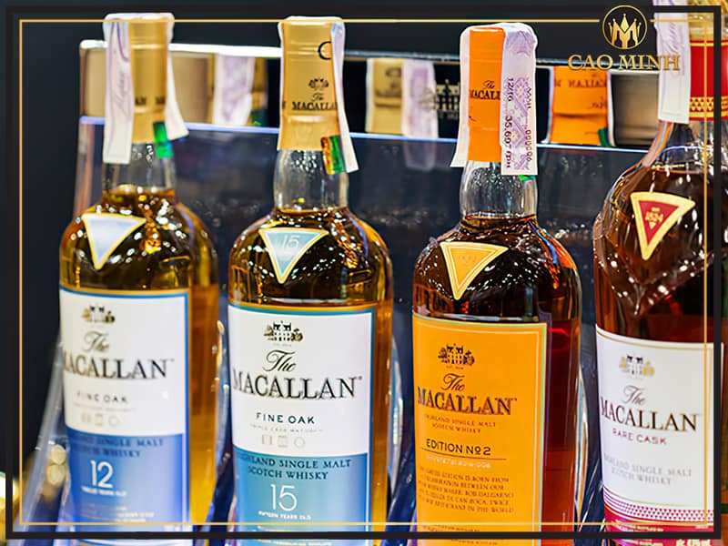 Rượu Macallan là loại rượu mạch nha đơn được chưng cất hoàn toàn thủ công