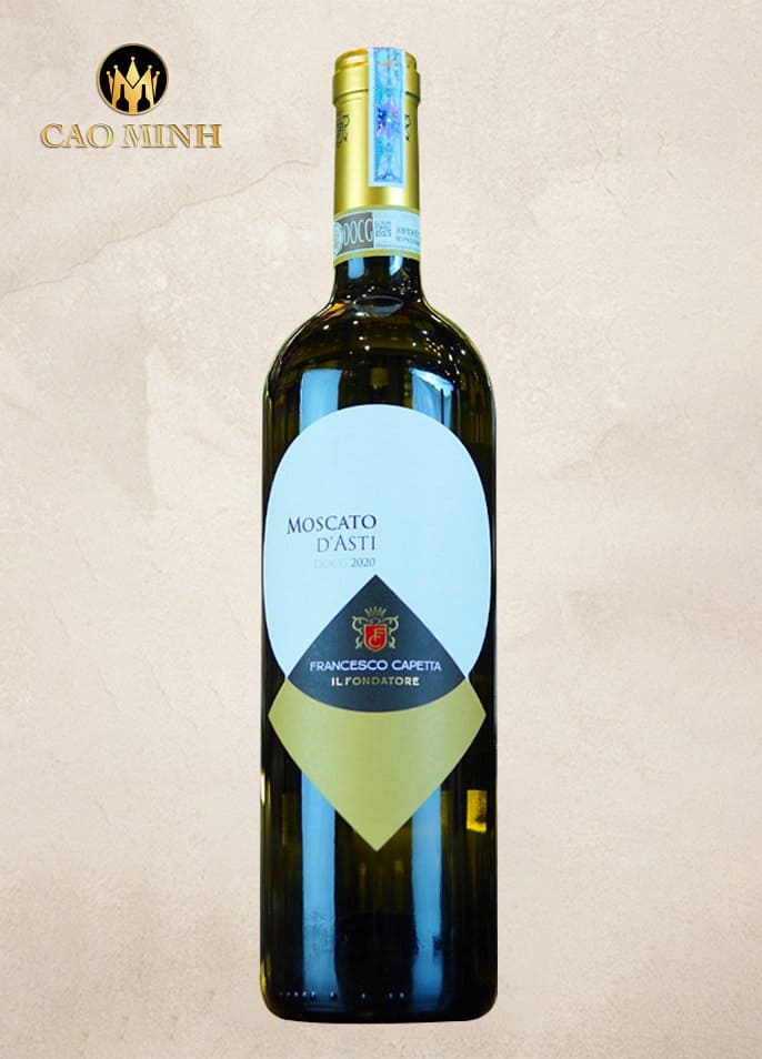 Rượu Vang Ý Capetta Moscato d’Asti DOCG 2020