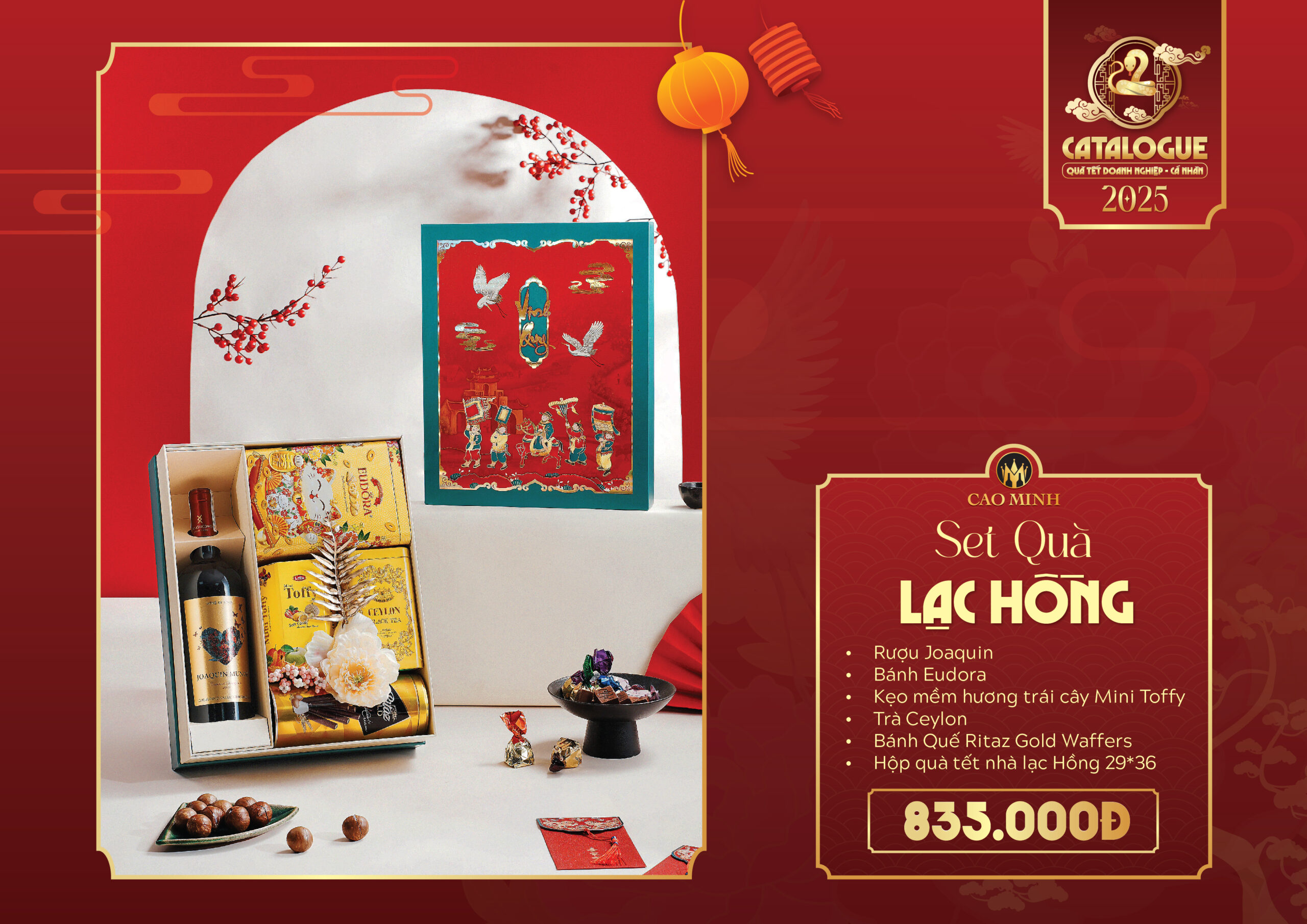Hộp quà Tết Lạc Hồng