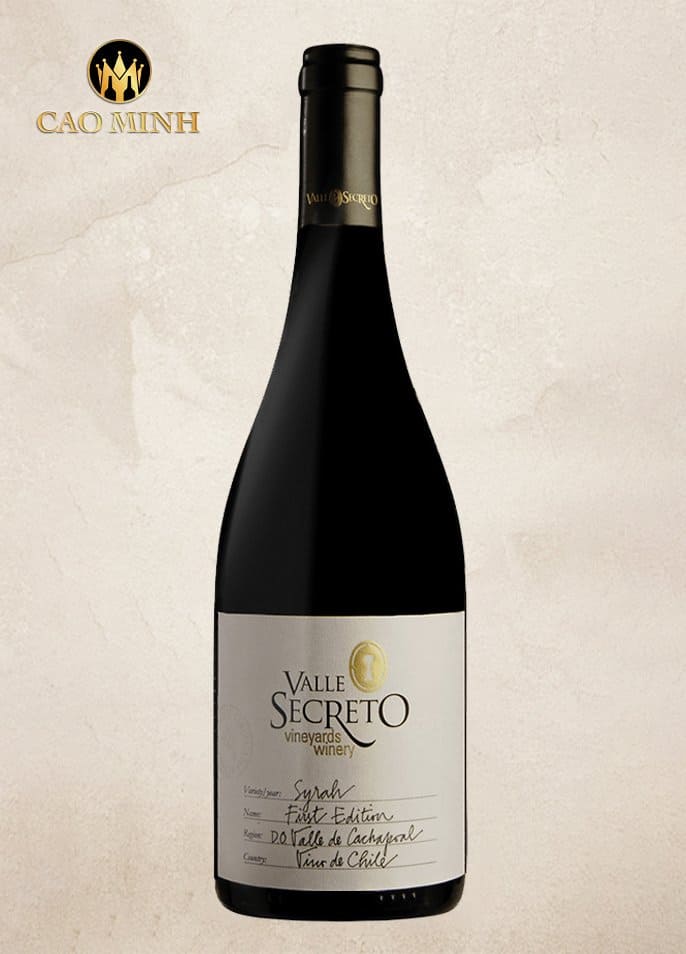 Rượu Vang Chile Valle Secreto First Edition Syrah 2018