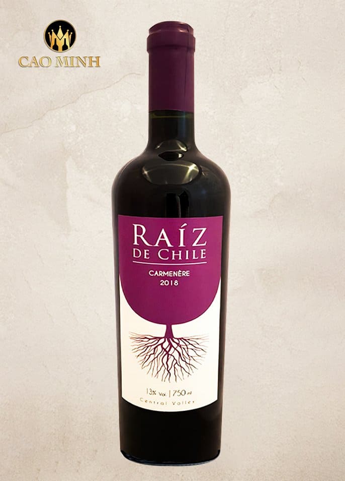 Rượu Vang Chile Raíz de Chile Carmenère