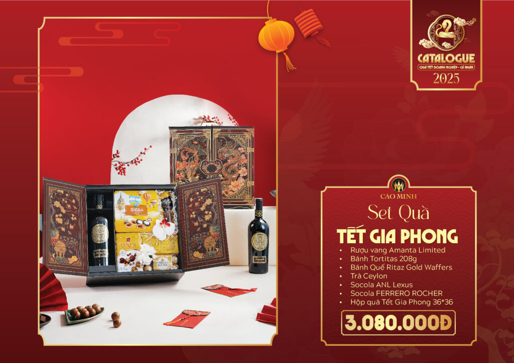 Hộp quà Tết Gia Phong