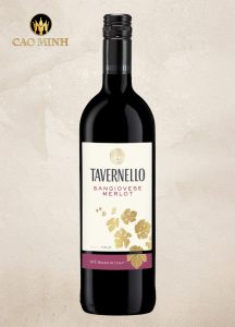 Rượu Vang Ý Tavernello Rubicone Sangiovese - Merlot