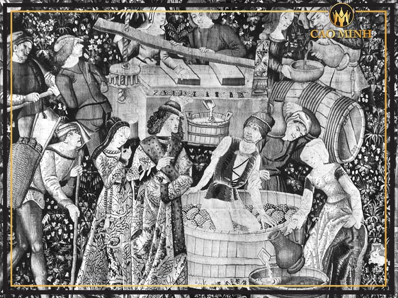 Rượu vang Pháp có lịch sử trải dài ít nhất là 2600 năm