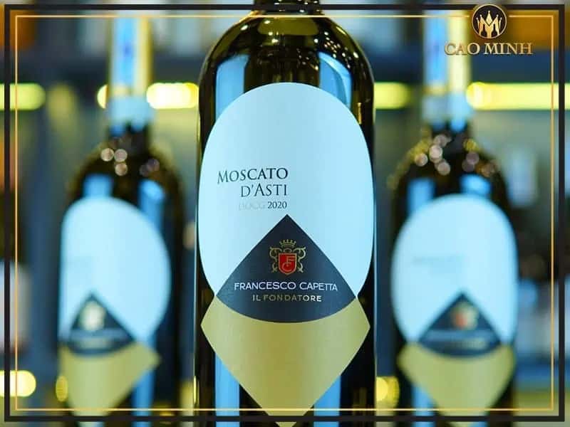 Rượu vang Ý Capetta Moscato d’Asti 