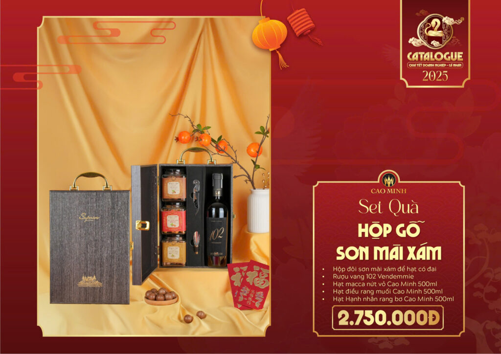 Hộp quà tết các loại hạt