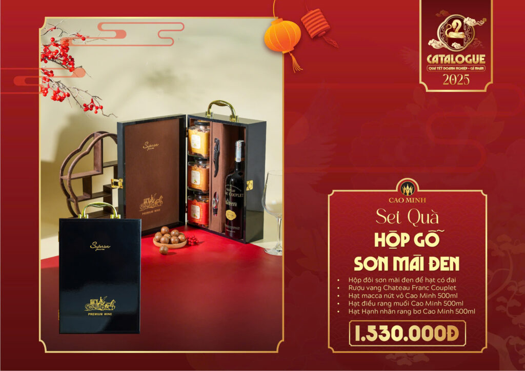 Hộp quà tết các loại hạt
