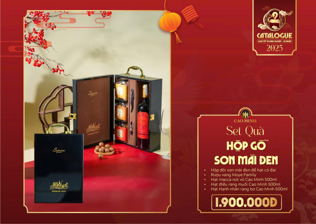 Hộp quà tết các loại hạt