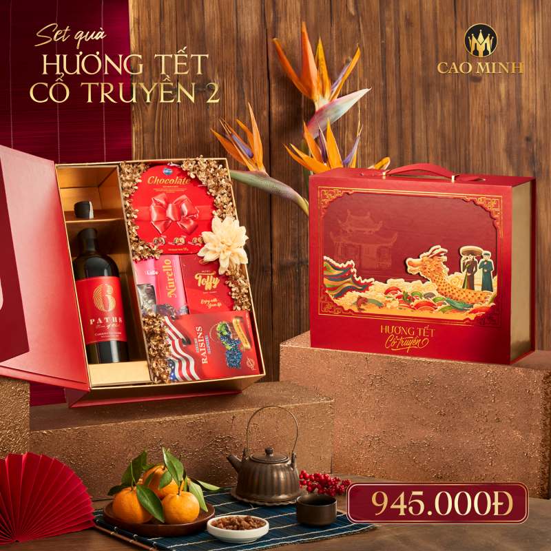 Hộp quà Tết Hương Tết Cổ Truyền 2