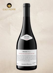 Rượu Vang Mỹ Joseph Phelps Proem No 1 Pinot Noir