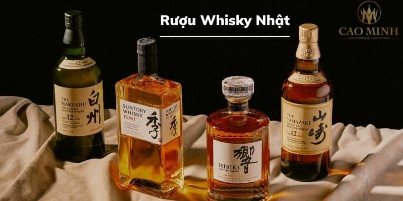Whisky Nhật có vị ít ngọt và khói khi uống
