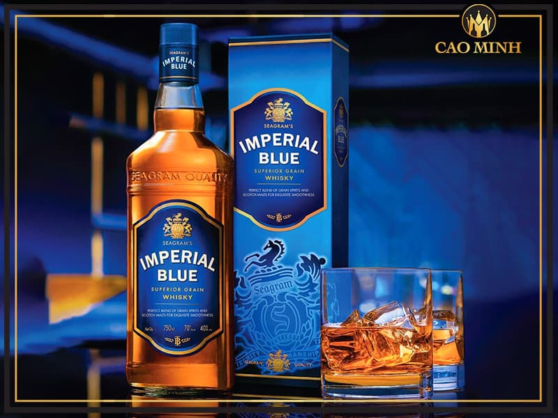 Imperial Blue lôi cuốn người uống ngay từ lần đầu thưởng thức