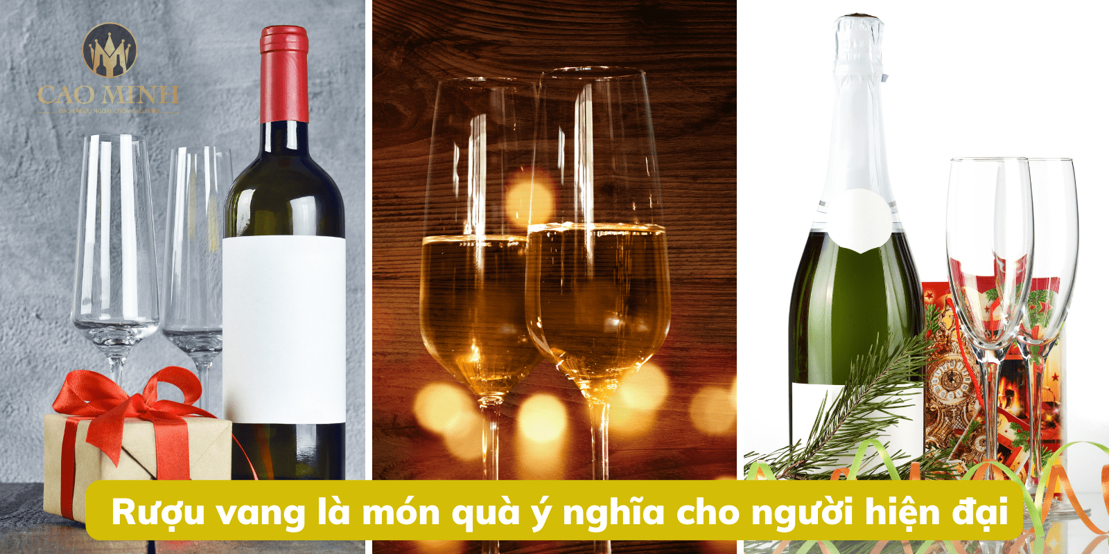 Rượu vang là món quà tết ý nghĩa