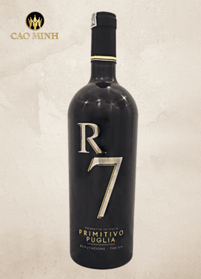 Rượu Vang Ý R7 Primitivo Puglia