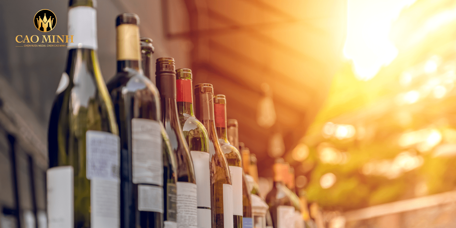 quy trình sản xuất rượu vang: Ủ và đóng chai